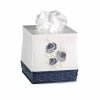 Popular Bath Blossom Rose Tissue Box Blue