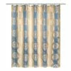 Popular Bath Fallon Shower Curtain Aqua