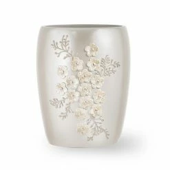 Popular Bath Bloomfield Floral Waste Basket