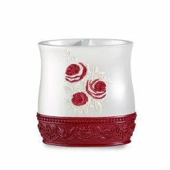 Popular Bath Blossom Rose Tb Holder Burgundy