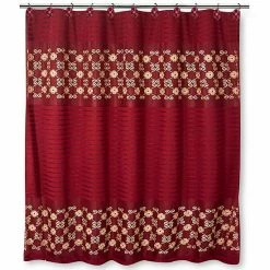 Popular Bath Elegant Rose Shower Curtain