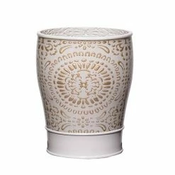 Popular Bath Cascade Wastebasket Beige
