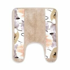 Popular Bath Poppy Fields Contour Bath Rug Pastel Moss