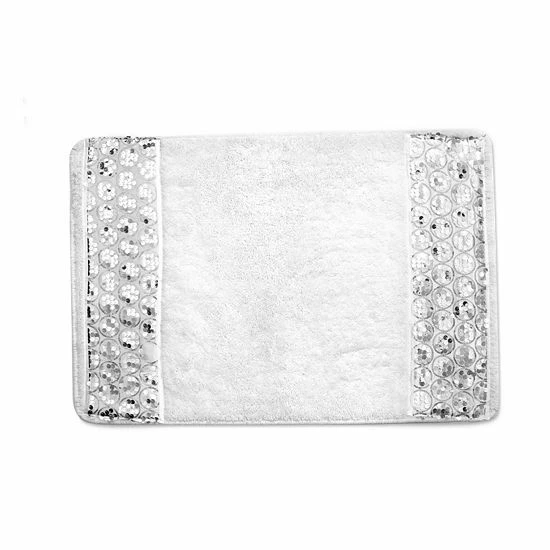 Popular Bath Sinatra Banded Bath Rug Oil Rubbed Bronze - Image 2