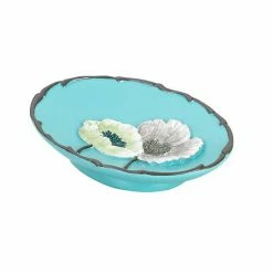 Popular Bath Poppy Fields Soap Dish Pastel Moss