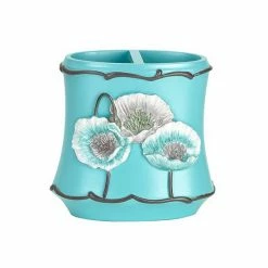 Popular Bath Poppy Fields Toothbrush Holder Pastel Moss