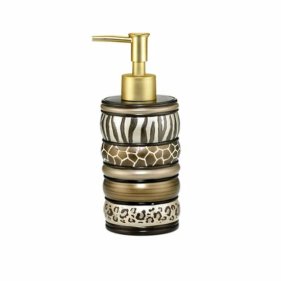 Popular Bath Safari Stripes Lotion Pump