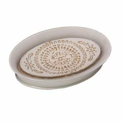 Popular Bath Cascade Soap Dish Beige