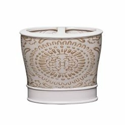 Popular Bath Cascade Toothbrush Holder Beige