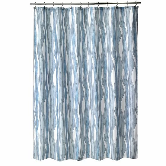 Popular Bath Shell Rummel Tidelines Shower Curtain