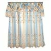 Popular Bath Ombre Rose Blue Shower Curtain