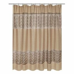 Popular Bath Spindle Shower Curtain