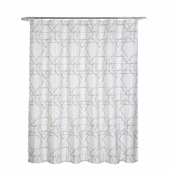 Popular Bath Linear Shroke Shower Curtain