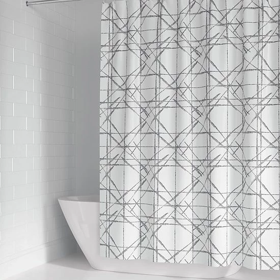 Popular Bath Linear Shroke Shower Curtain - Image 2