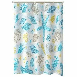 Popular Bath Water Stones Shower Curtain