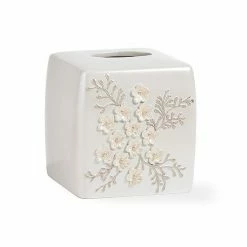 Popular Bath Bloomfield Floral Tissue Box Cover