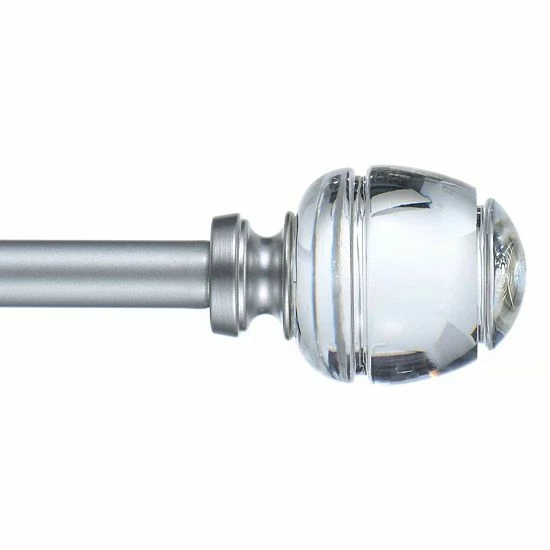 Popular Bath Aruba 2-piece Window Curtain Rod Set