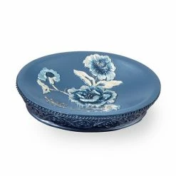 Popular Bath Dublin Rose Soap Dish Blue