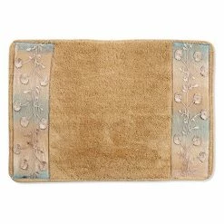 Popular Bath Ombre Rose Blue Bath Rug